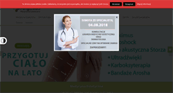 Desktop Screenshot of medycynaestetyczna.angelius.pl